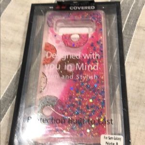 Samsung Galaxy Note 8 Donuts glitter Design